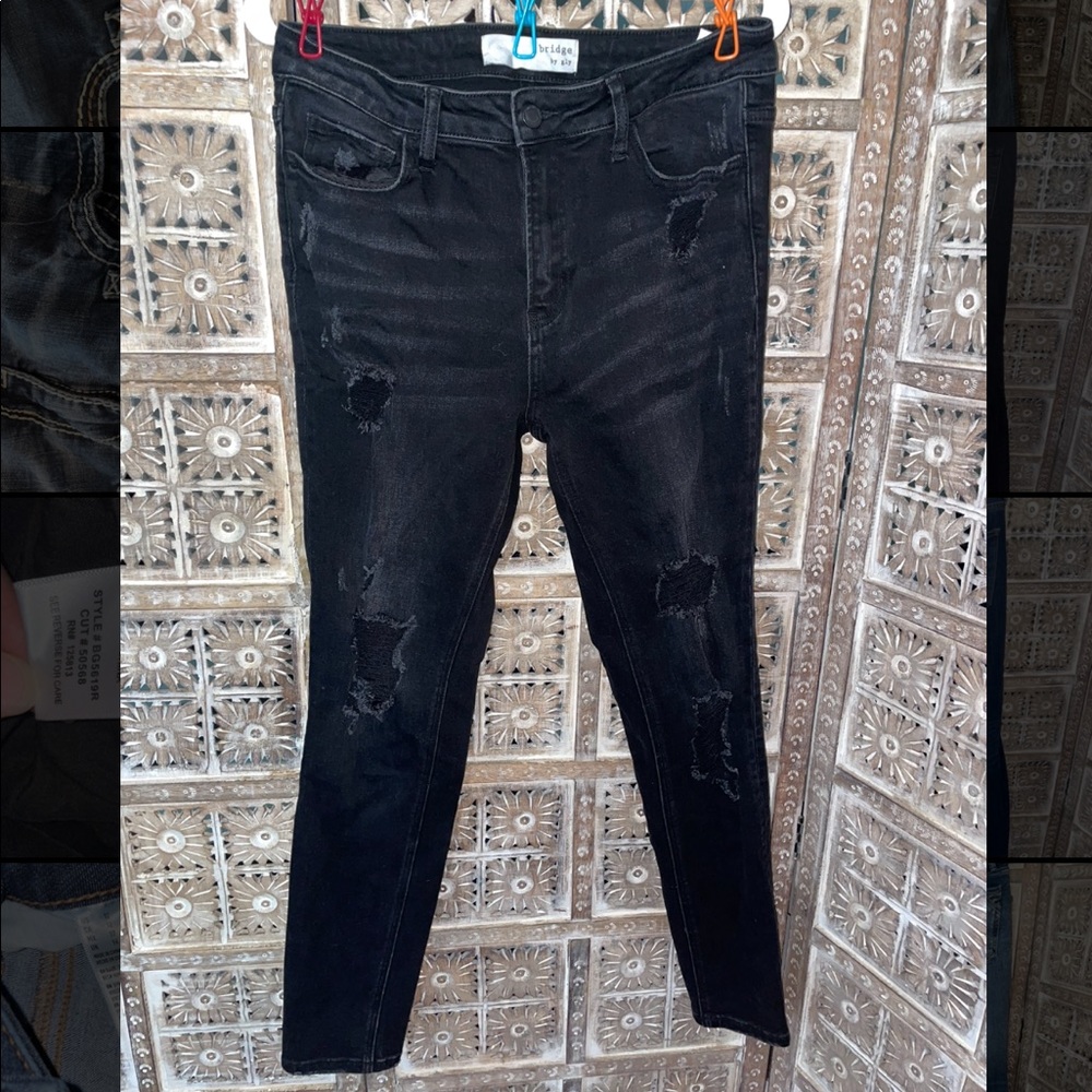 Women’s Bridge by Gly Buckle high rise skinny 29